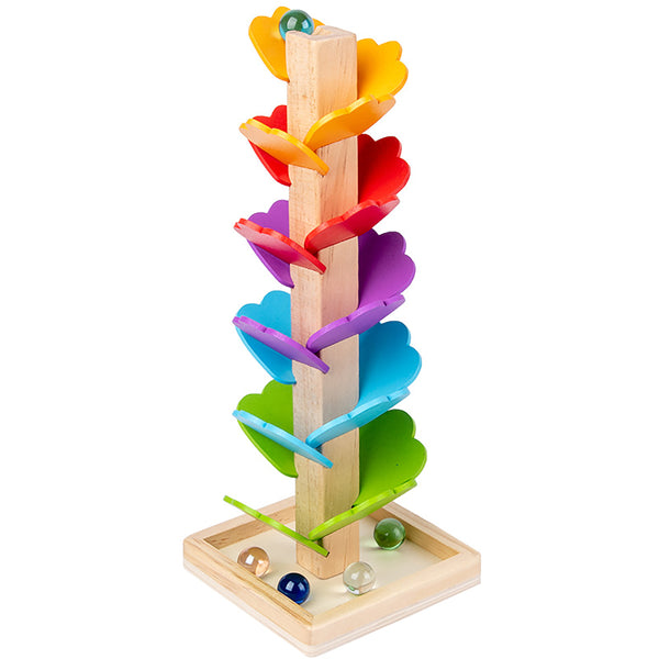 Wooden Tree for Kids, Ball Drop Ball Tower Game