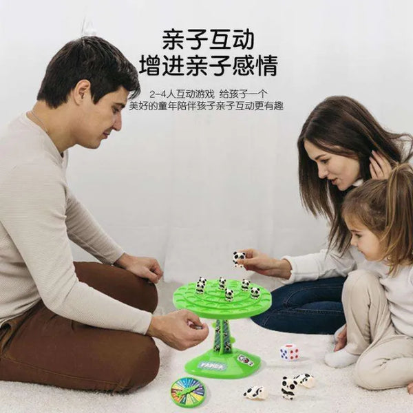 Balanced Panda Stacking Game - Fun Skill & Balance Challenge (48 Pcs)