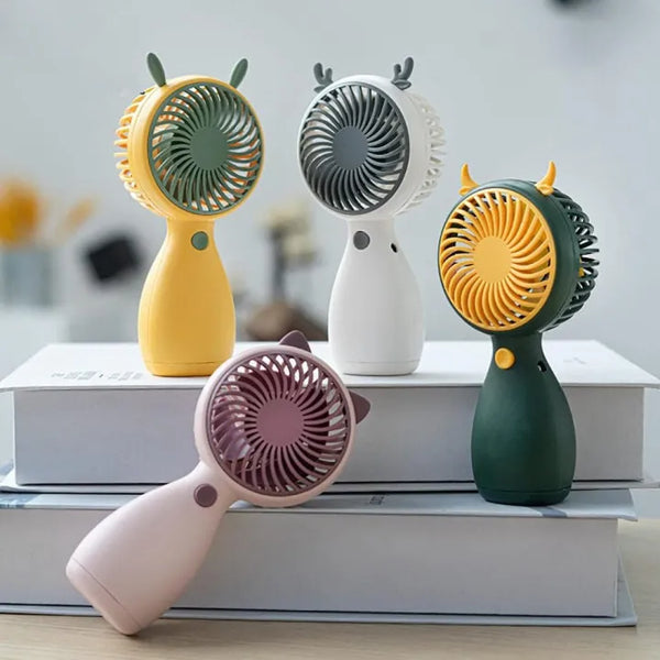 Adorably Cool Anywhere with Our Cute Mini Handheld Fan!