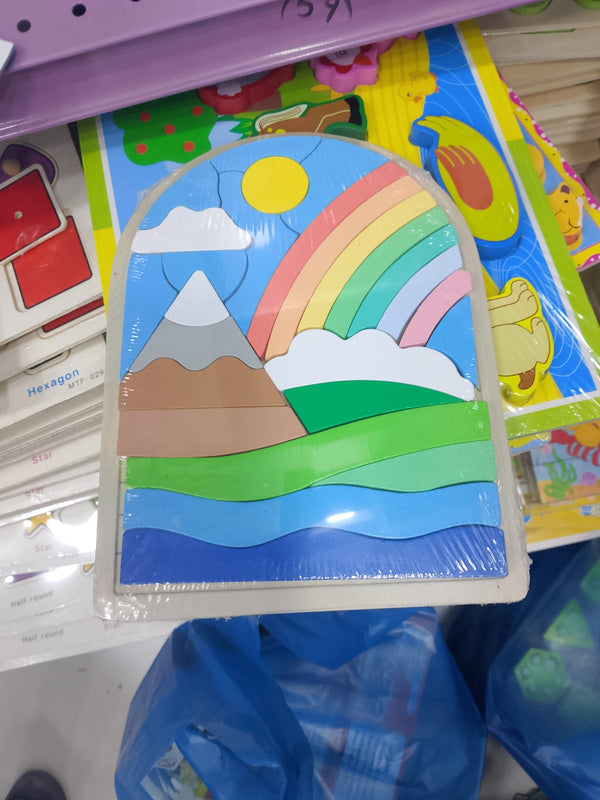 New Design Rainbow Puzzle for Kids