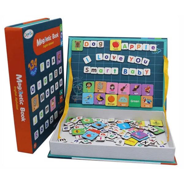 Color Play Magnetic Book - Creative Shapes & Patterns STEAM Learning Toy