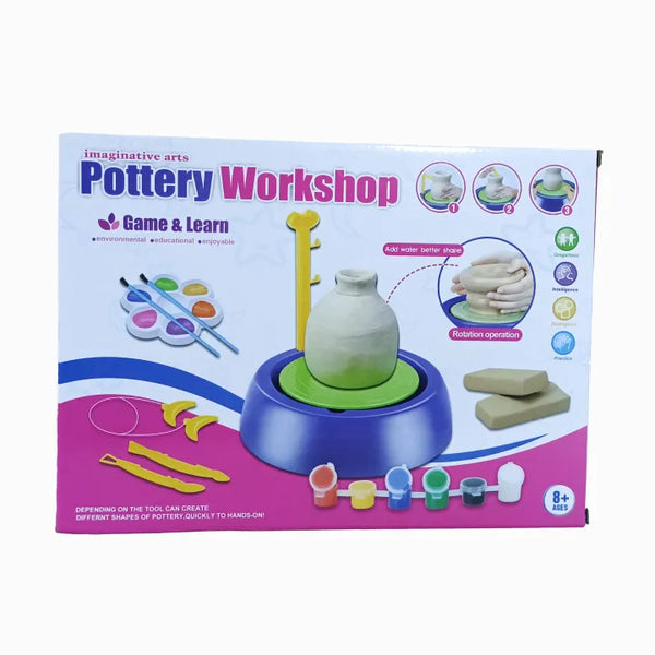 Pottery Workshop –DIY Craft Pottery Wheel Kits