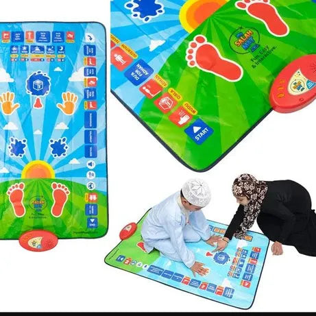 Salah mat for kids - educational interactive prayer mat My Salah Prayer Mat